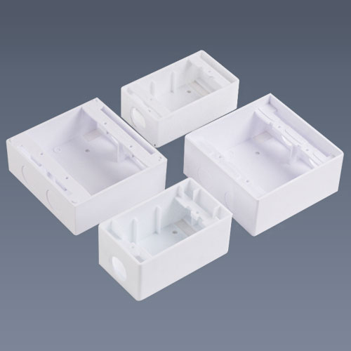 국내산 콘센트/스위치 BOX 1개용 2개용 PVC 노출 복스 박스