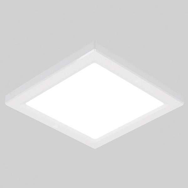 LED 엣지 사각 직부등 8인치 20W 무타공 플리커프리