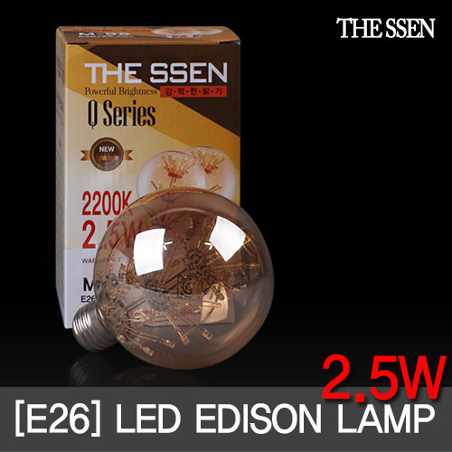 THE SSEN LED에디슨 눈꽃 2.5W (M95)