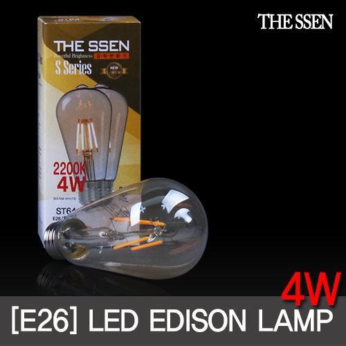 THE SSEN LED에디슨전구 4W (ST64)