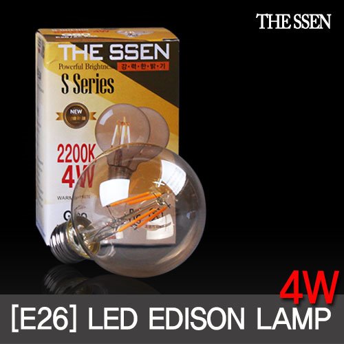 THE SSEN LED에디슨전구 4W (G80)