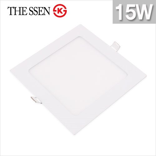 THE SSEN LED 에코 6인치 사각 매입등 (170X170mm) 15W KS 플리커프리