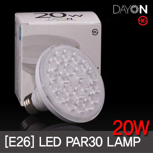 데이온 LED PAR30 20W(집중형) 디밍 KS