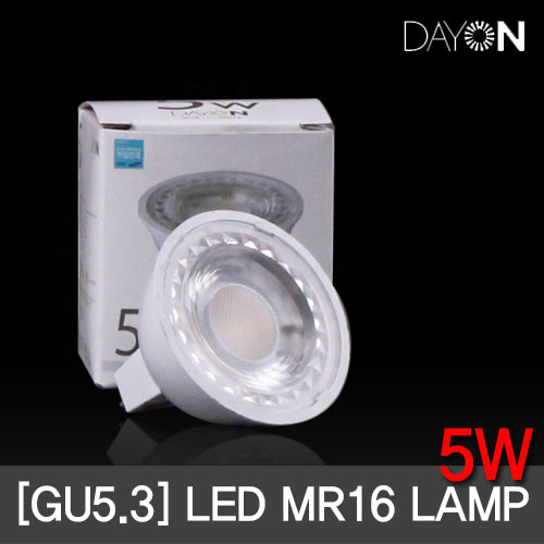 데이온 LED MR16 5W 주백색