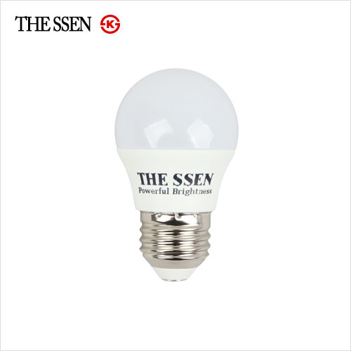 THE SSEN LED전구 5W 인지구 E26소켓 KS 미니램프