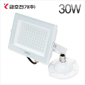 번개표 사각 LED투광기 30W 확산형 주광색/전구색 서치라이트 투광등 /금호전기