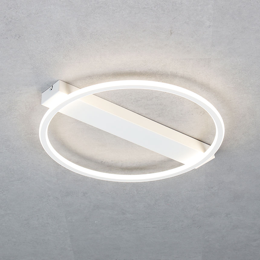 LED 에코 하일라 원형 방등 50W 주백색 KS 플리커프리
